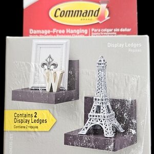 3M Command Damage-Free Hanging Display Ledges Contains 2